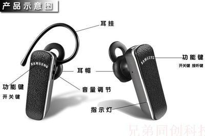 三星荔枝紋藍(lán)牙耳機(jī) 深圳兄弟同創(chuàng)的批發(fā)價(jià)格與廠家直供優(yōu)勢(shì)